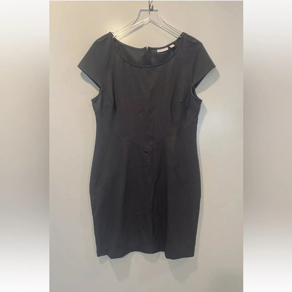 New York & Company Dresses & Skirts - New York Company Gray Sheath‎ Dress Career Womens Size 14 (596)
